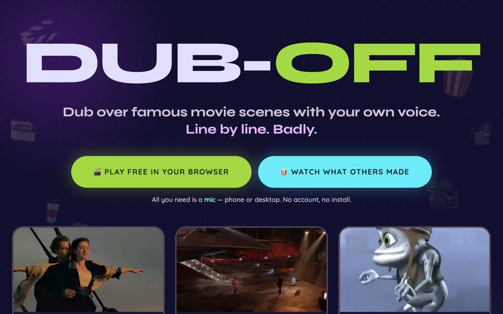 Screenshot of Dub-Off